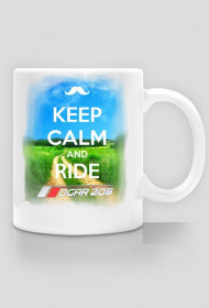 Kubek-KEEP CALM AND RIDE OGAR 205