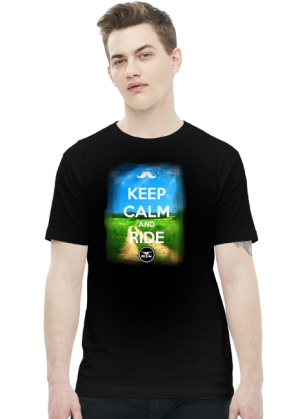 Koszulka-KEEP CALM AND RIDE WSK