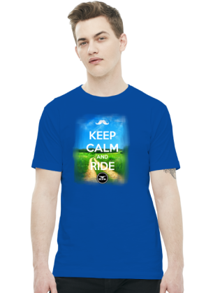Koszulka-KEEP CALM AND RIDE WSK