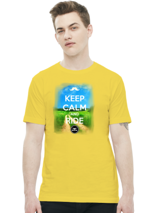 Koszulka-KEEP CALM AND RIDE WSK