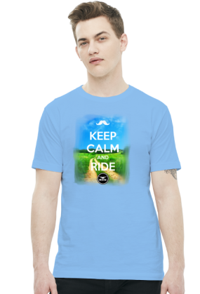Koszulka-KEEP CALM AND RIDE WSK