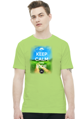 Koszulka-KEEP CALM AND RIDE WSK