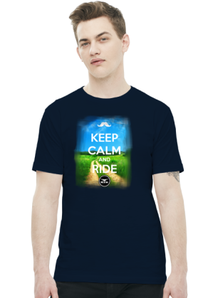 Koszulka-KEEP CALM AND RIDE WSK