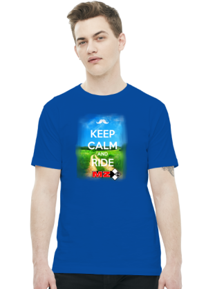 Koszulka-KEEP CALM AND RIDE MZ