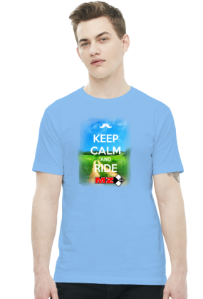 Koszulka-KEEP CALM AND RIDE MZ