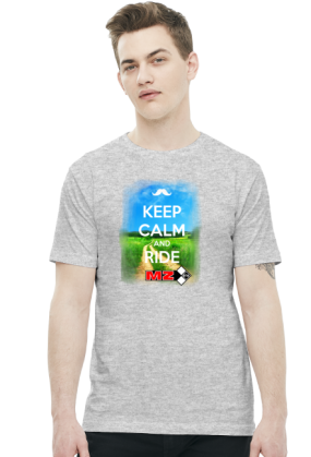 Koszulka-KEEP CALM AND RIDE MZ