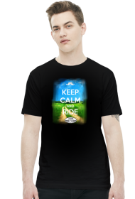 Koszulka-KEEP CALM AND RIDE JAWA