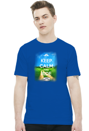 Koszulka-KEEP CALM AND RIDE JAWA