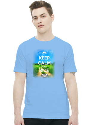 Koszulka-KEEP CALM AND RIDE JAWA