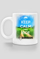 Kubek-KEEP CALM AND RIDE SIMSON