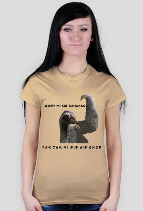 Koszulka z leniwcem - różne kolory