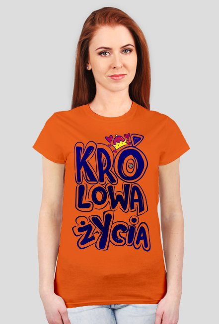 Koszulka Królowa Życia - koszulka dla królowej