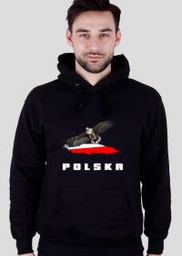 Polska - bluza z kapturem, różne kolory
