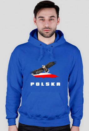 Polska - bluza z kapturem, różne kolory