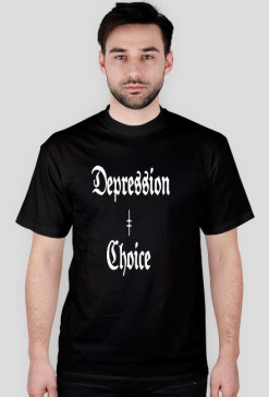 Koszulka Depression is not a choice