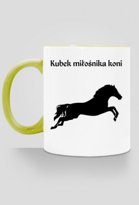 Kubek miłośnika koni - różne kolory