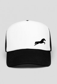Czapka z daszkiem z sylwetką konia - różne kolory