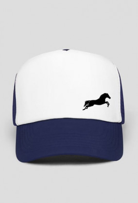 Czapka z daszkiem z sylwetką konia - różne kolory
