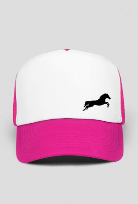 Czapka z daszkiem z sylwetką konia - różne kolory