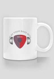 Kubek z logo kostki "SKIN"