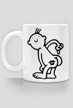 Kubek biały z nadrukiem