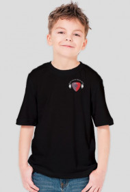 Koszulka chłopięca z logo kostki "SKIN"