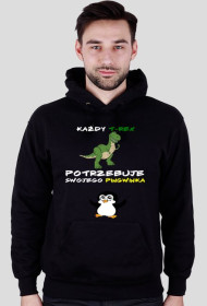 Bluza "T-rex, Pingwinek"