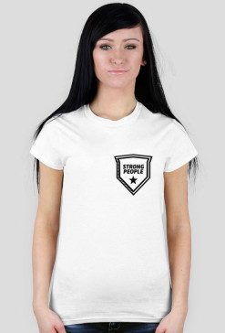 Strong White Logo Female