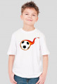 Koszulka chłopięca z nadrukiem piłki nożnej