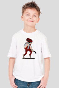 Koszulka chłopięca z nadrukiem włamywacza