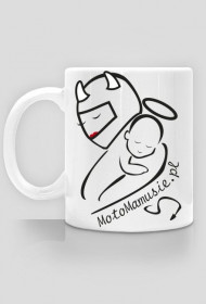 kubek anielica-diablica