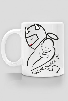 kubek anielica-diablica