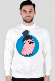 Bluza [BIAŁA] Gentelman Naboki - Gravity Falls