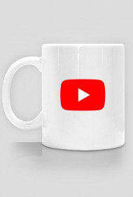 Kubek z logo YouTube