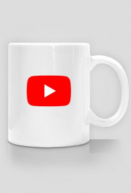 Kubek z logo YouTube