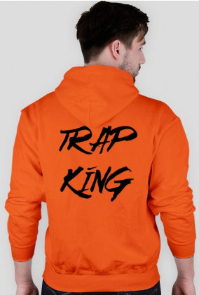 TRAP KING hoodie orange