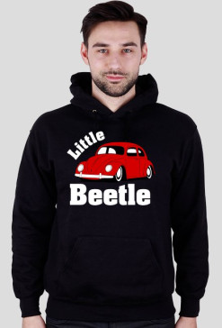 Little Beetle (bluza męska kapturowa) jasna grafika