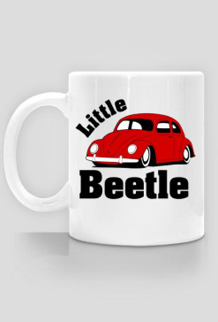 Little Beetle (kubek) ciemna grafika