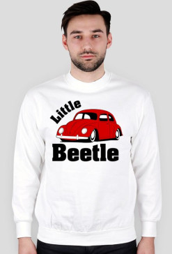 Little Beetle (bluza męska) ciemna grafika