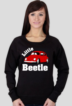 Little Beetle (bluza damska) jasna grafika