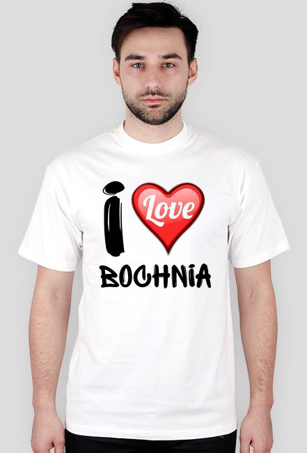 Koszulka I Love Bochnia