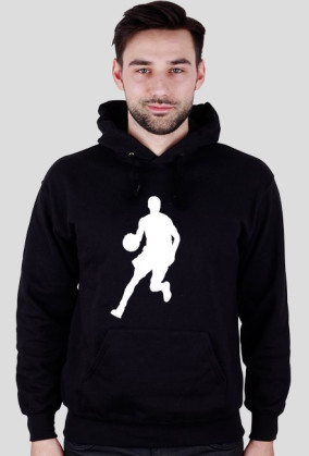 Basketball czarna bluza