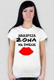 Koszulka damska NAJLEPSZA ŻONA NA ŚWIECIE
