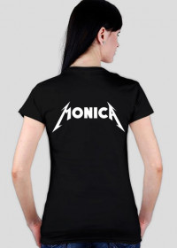 Koszulka z imieniem Monica tył