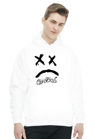 Biała bluza z kapturem Lil Peep - Machamaza