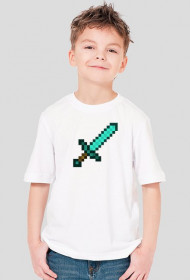 Minecraft Koszulka Dziecięca MIECZ