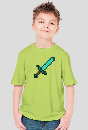 Minecraft Koszulka Dziecięca MIECZ