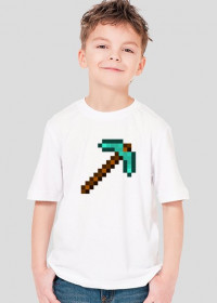 Minecraft kilof koszulka