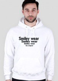 Smiley White hoodie
