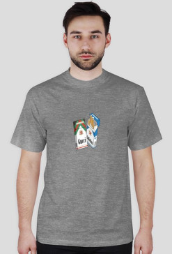 ADIDAS AND GUCCI CIGATETTES t-shirt